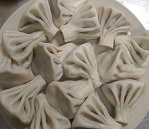 Хинкали с грибами