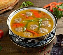 Суп с фрикадельками 