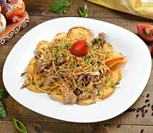 Мясо по-бухарски 