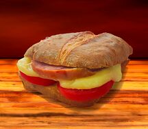 Панини с ветчиной