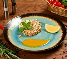 Тартар из лосося