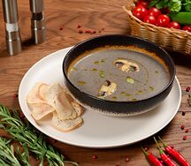 Крем-суп грибной