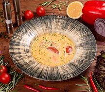 Уха со сливками