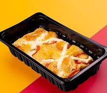 Лазанья с соусом карбонара