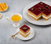 Веганское постное пирожные-канапе