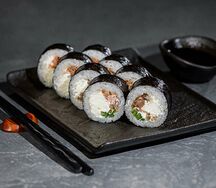 Маки Жареный Лосось