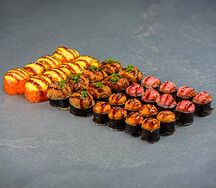 Сет запеченный