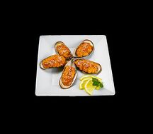 Мидии Запеченные спайси