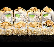 Краб с миндалем