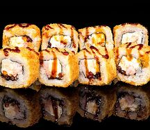 Темпура с тигровыми креветками