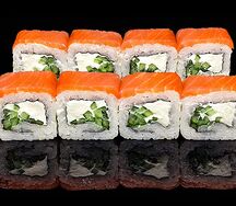 Филадельфия с копченым лососем