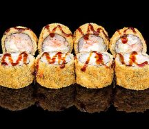 Мини-темпура с лососем