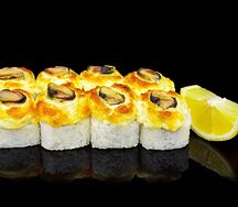 Запеченный ролл с мидиями