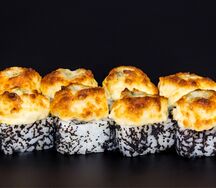 Запеченный ролл Виноград-сыр с плесенью