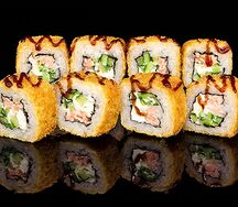 Темпура Лосось-огурец