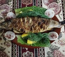 Шашлык из форели