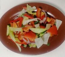 Салат из свежих овощей