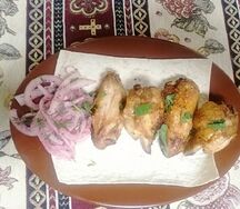 Шашлык из куриных крылышек