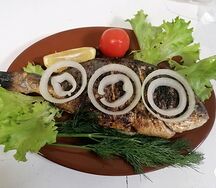 Дорадо на гриле