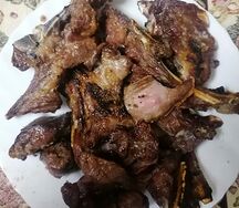 Ассорти шашлыка из баранины