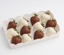 Набор клубники в шоколаде Шоколадное дуо