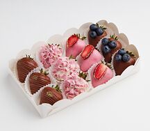 Набор клубники в шоколаде Сладкий день 