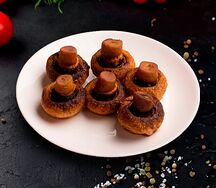 Шампиньоны на углях