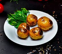 Картофель на углях