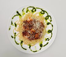 Паста с креветками