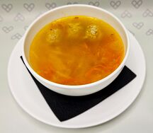 Лапша с фрикадельками