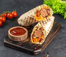 Шаурма из кебаба куриного