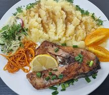Стейк из карпа