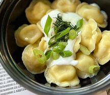 Пельмени с курицей