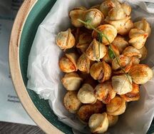 Жареные пельмешки