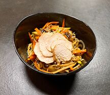 Лапша Терияки с куриным филе и овощами