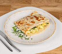 С яйцом и сыром