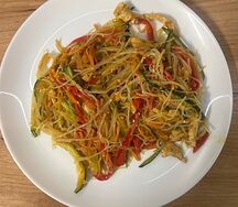 Фунчоза с куриным филе