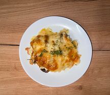 Куриное филе с грибами