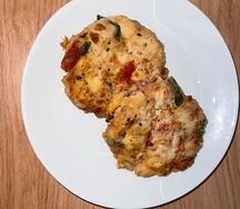 Котлеты, рубленные с помидором