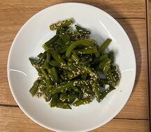Стручковая фасоль на пару