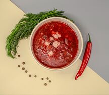 Борщ Украинский с курицей