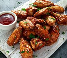 Куриные крылышки bbq