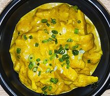 Курица карри с рисом