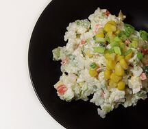 Крабовый салат (большая порция)