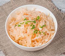 Капуста квашеная с морковью 