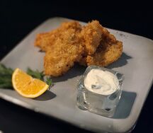 Кусочки кальмара в панировке