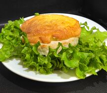 Индейка под сыром и овощами