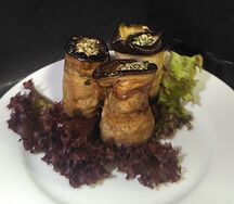 Рулетики из баклажанов