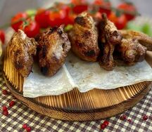 Шашлык из куриных крыльев