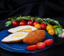 Котлета по-киевски с маслом